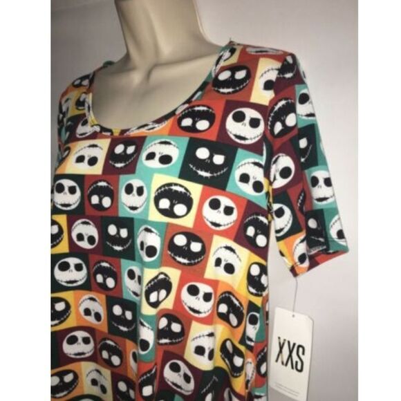 Lularoe Disney Perfect T Size XXS Multi Color NWT - Picture 2 of 4